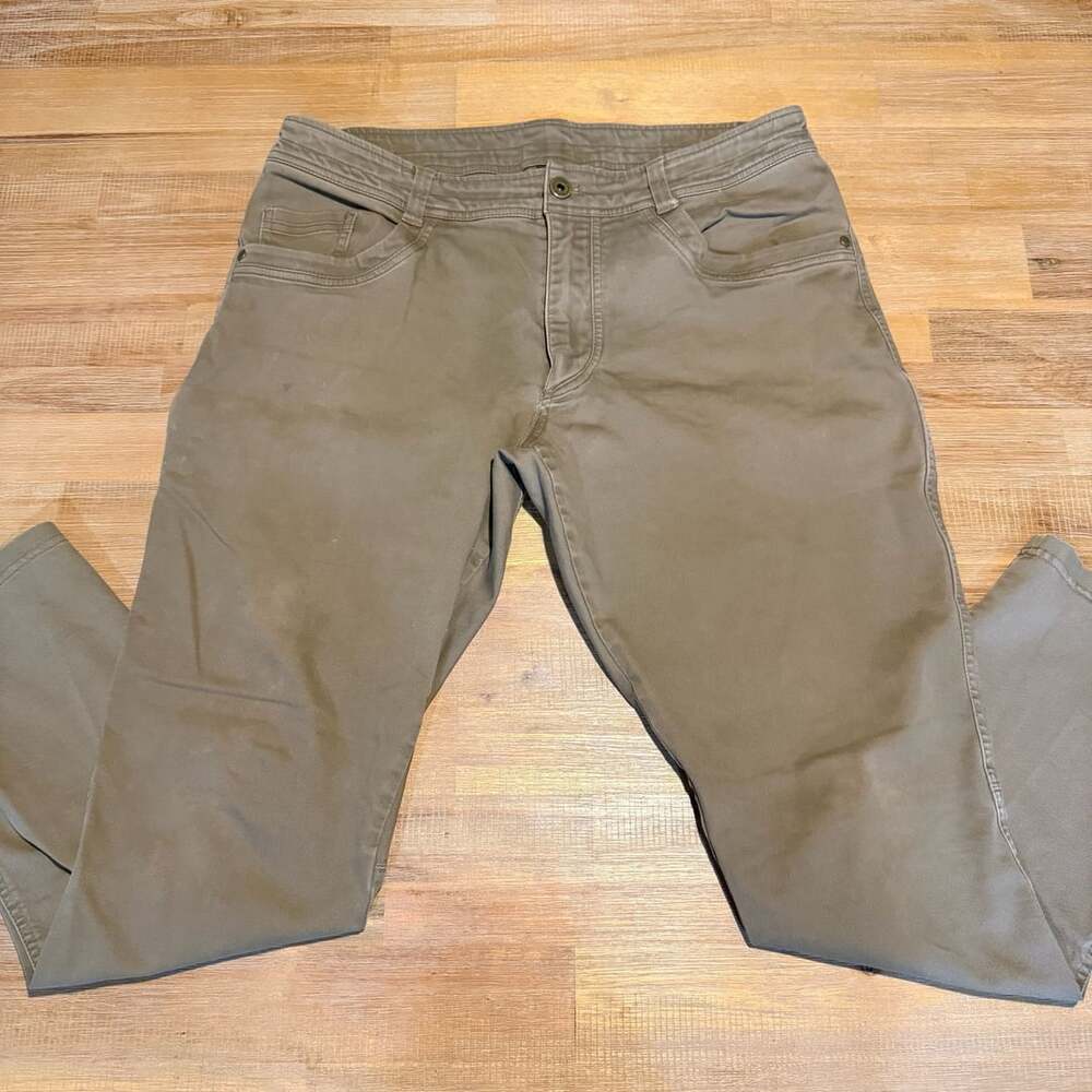 Kühl Pants Size 36x32 Khaki Cotton Blend Casual